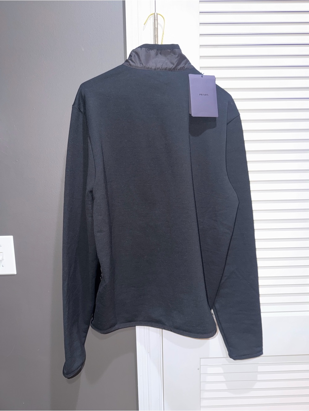 Prada Black Logo Windbreaker Jacket - Picture 6 of 6